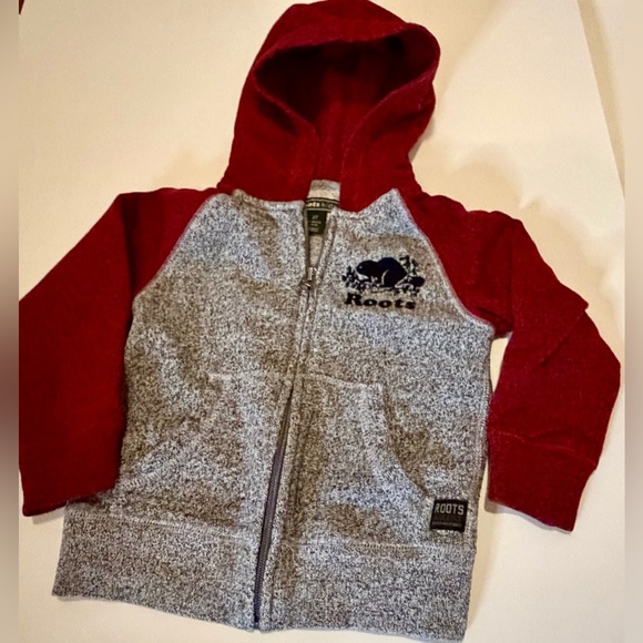 2T Roots Kids Full Zip Hoodie- Like New! - Picture 2 of 9